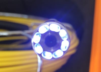 Corona 8 LED graduable ABYSSE Piscinas